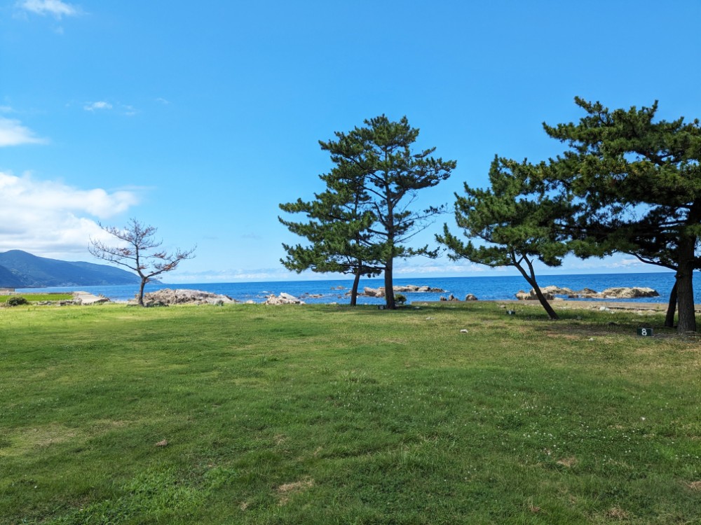 越前渚オートキャンプ場(福井県福井市)