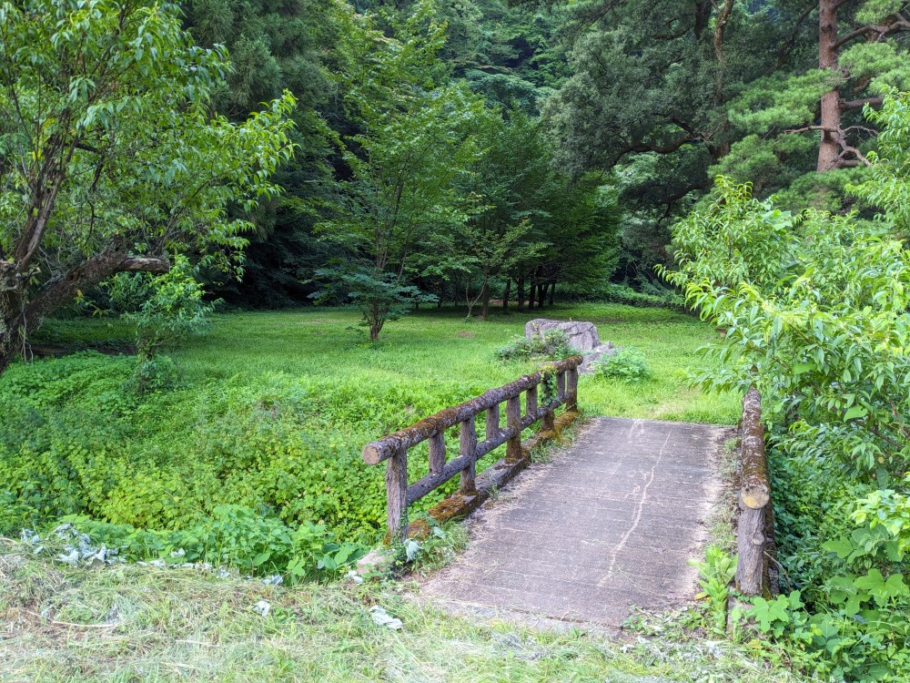 勝原園地のテントサイト