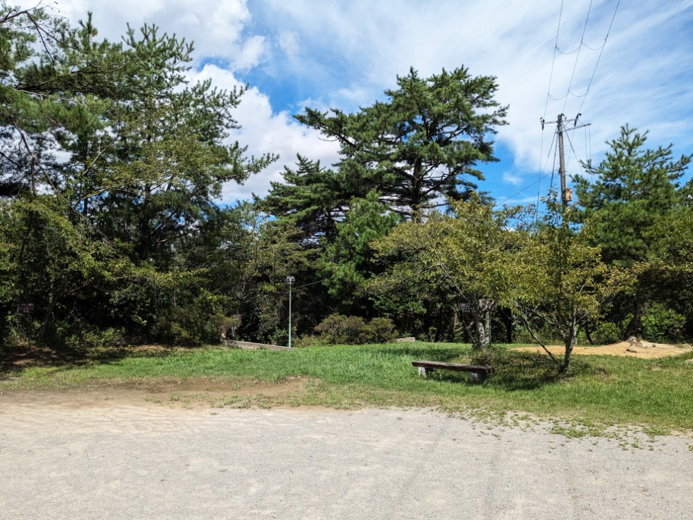 鴨池公園キャンプ場(兵庫県小野市)のフリーサイト