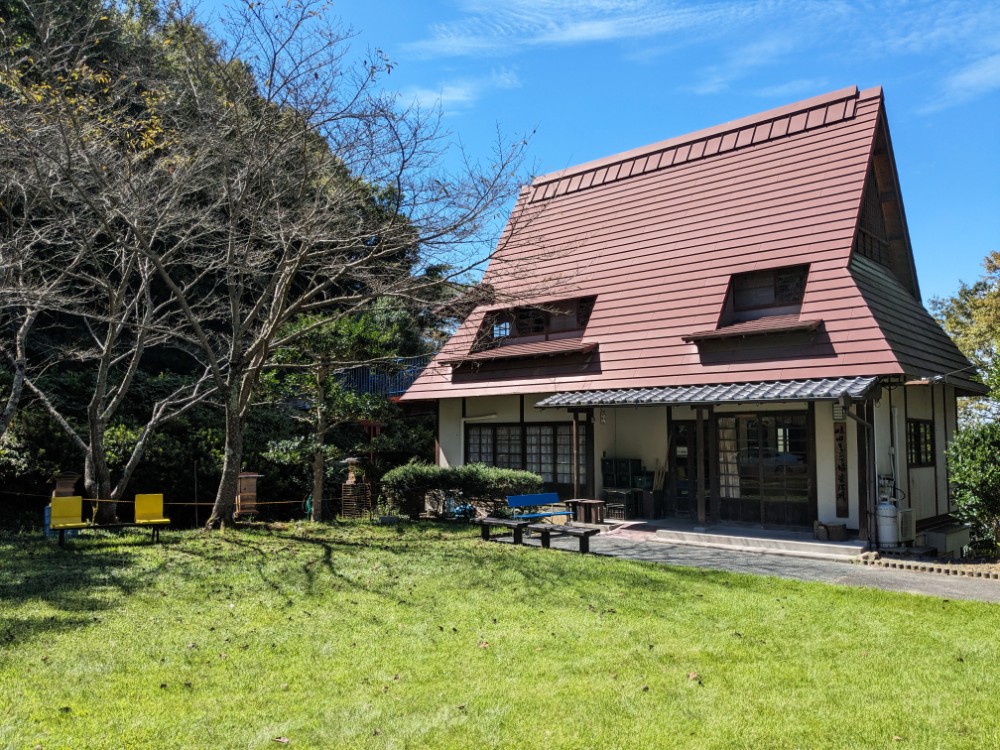 畦田キャンプ場(香川県丸亀市)の管理棟