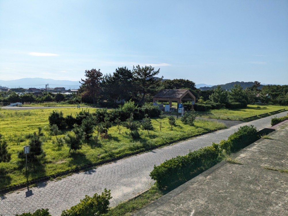 観音寺ファミリーキャンプ場(香川県観音寺市)の全景