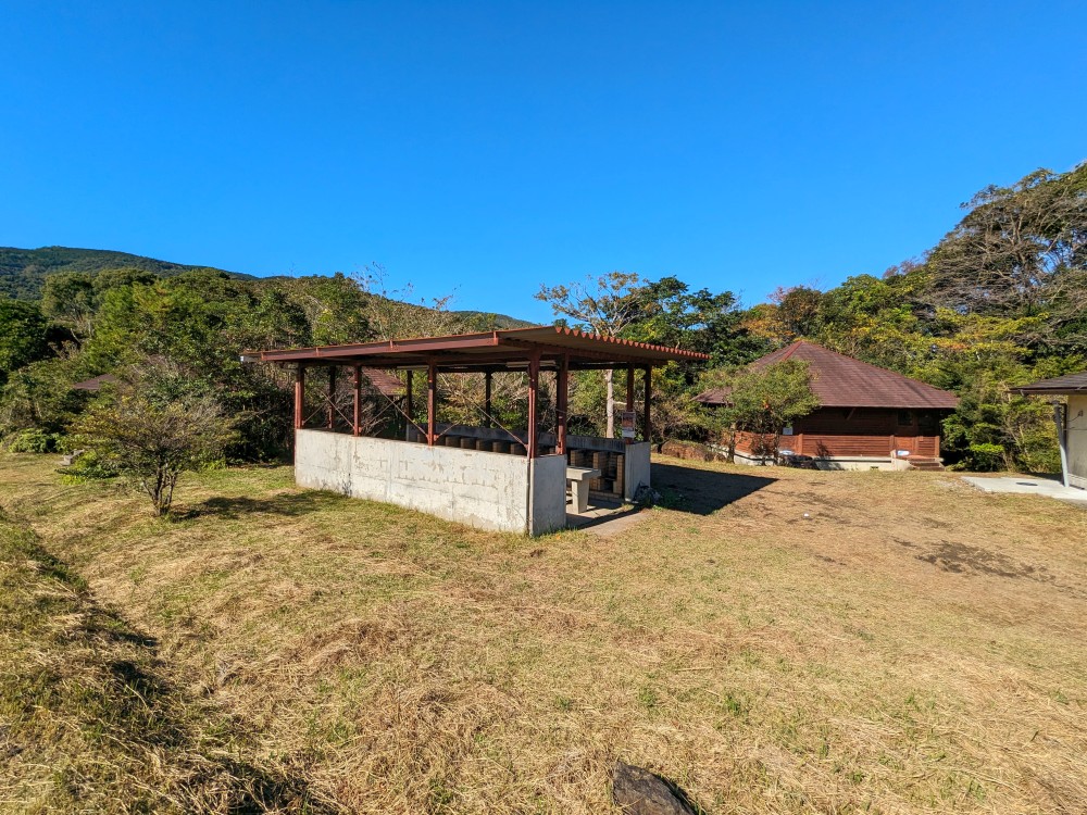 青鹿自然公園キャンプ場の炊事場