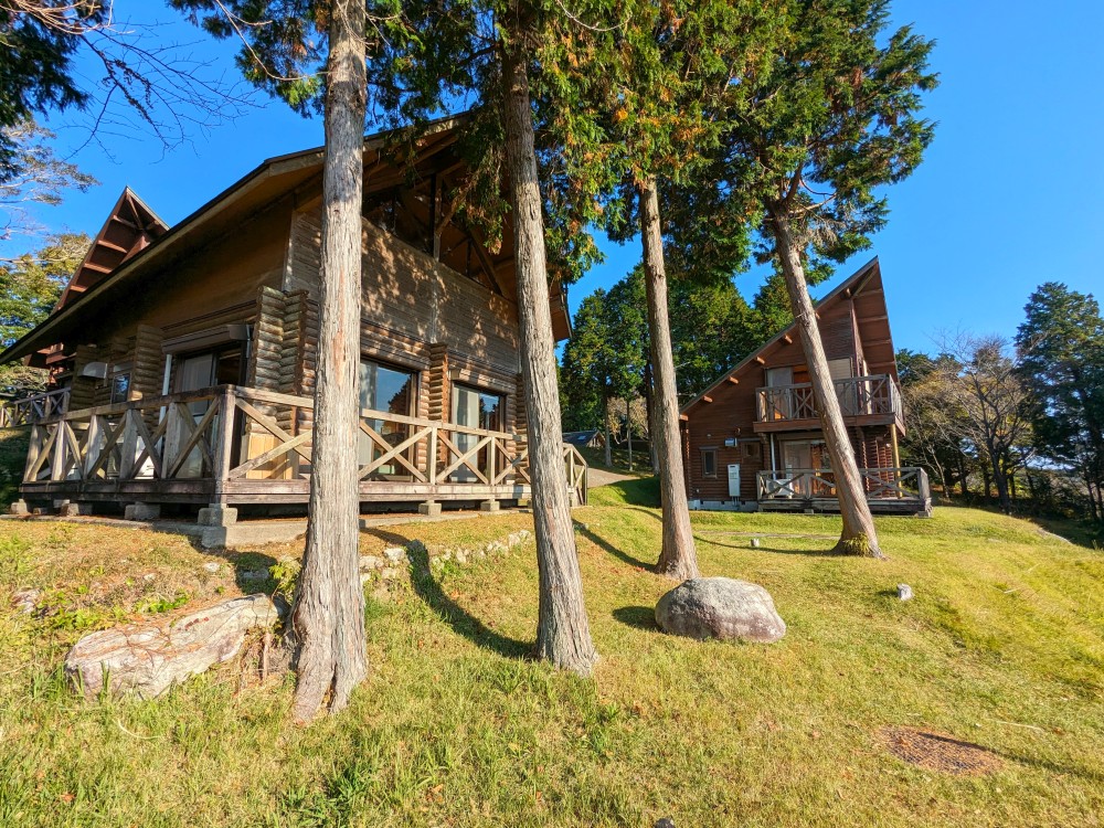 八重山公園キャンプ村のログハウス