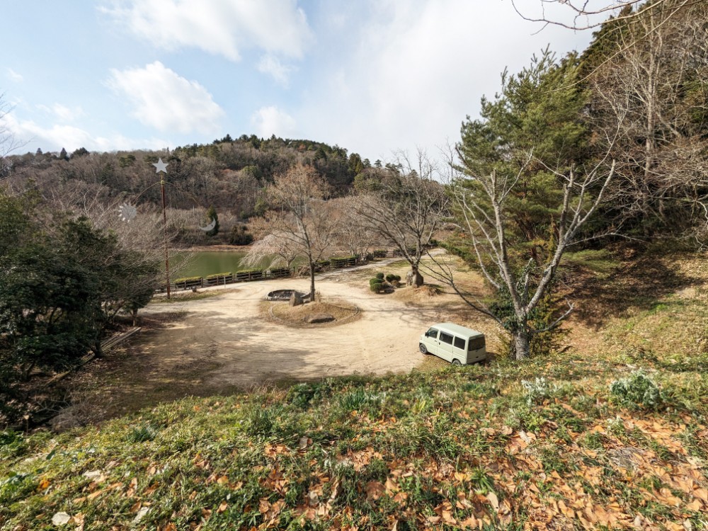 真星 星の村公園(岡山県岡山市)の上段サイト