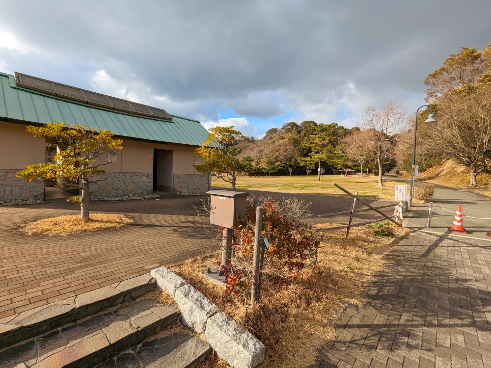 鴨池海岸公園の入口