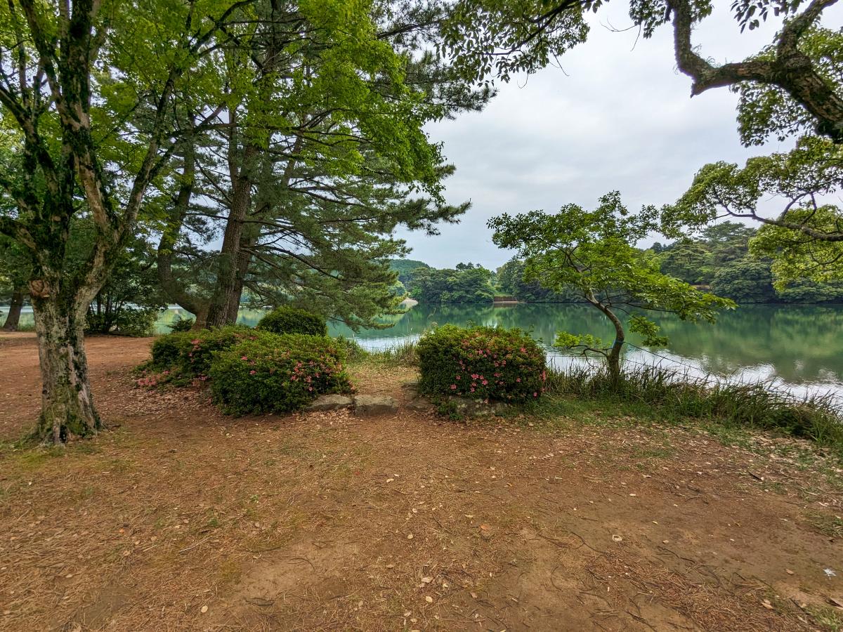 野岳湖公園キャンプ場(長崎県大村市)の中央サイト