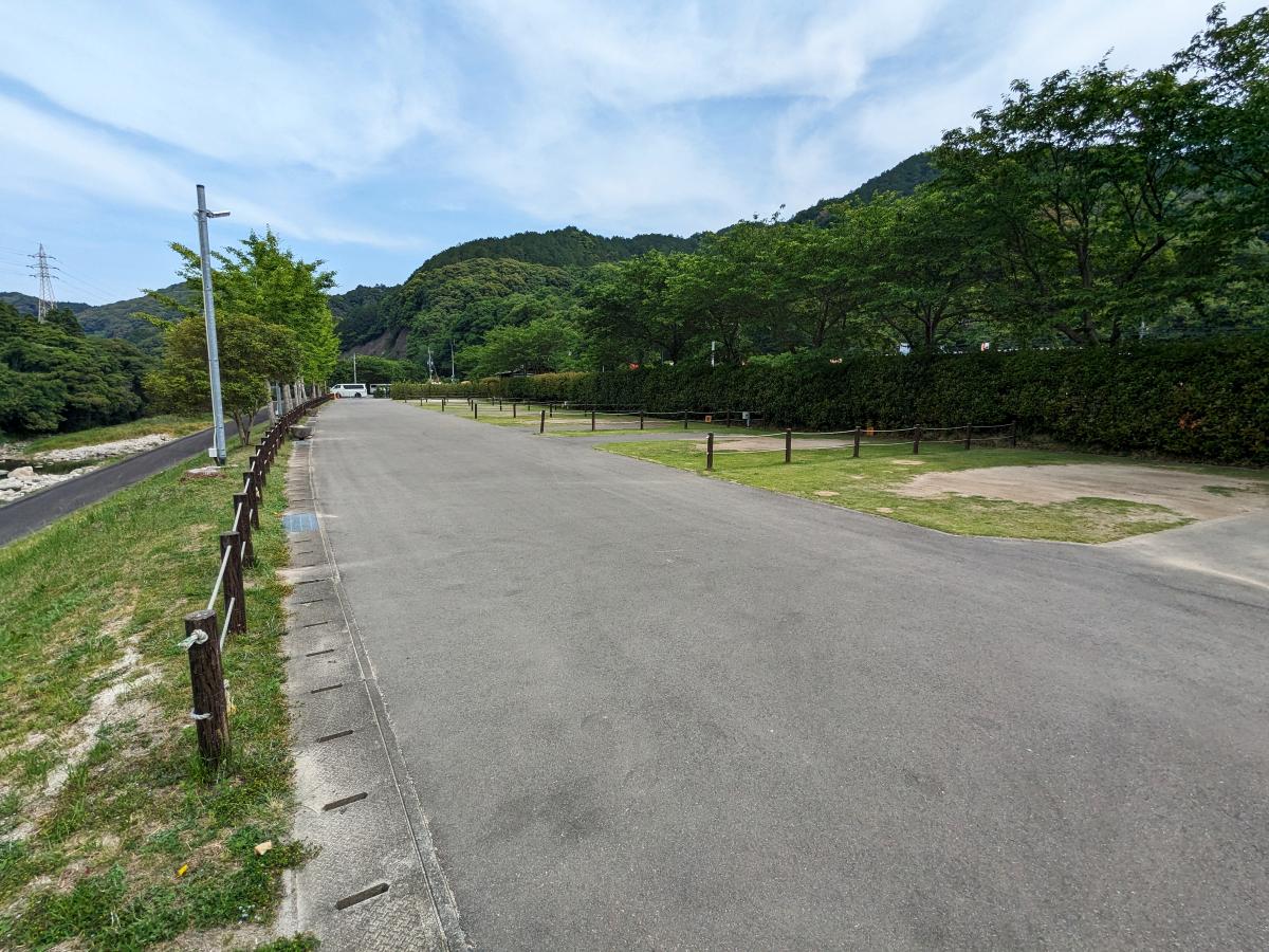 道の駅大和オートキャンプ場の全景