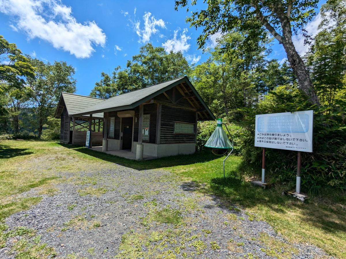 しらびそ高原山岳オートキャンプ場の炊事場