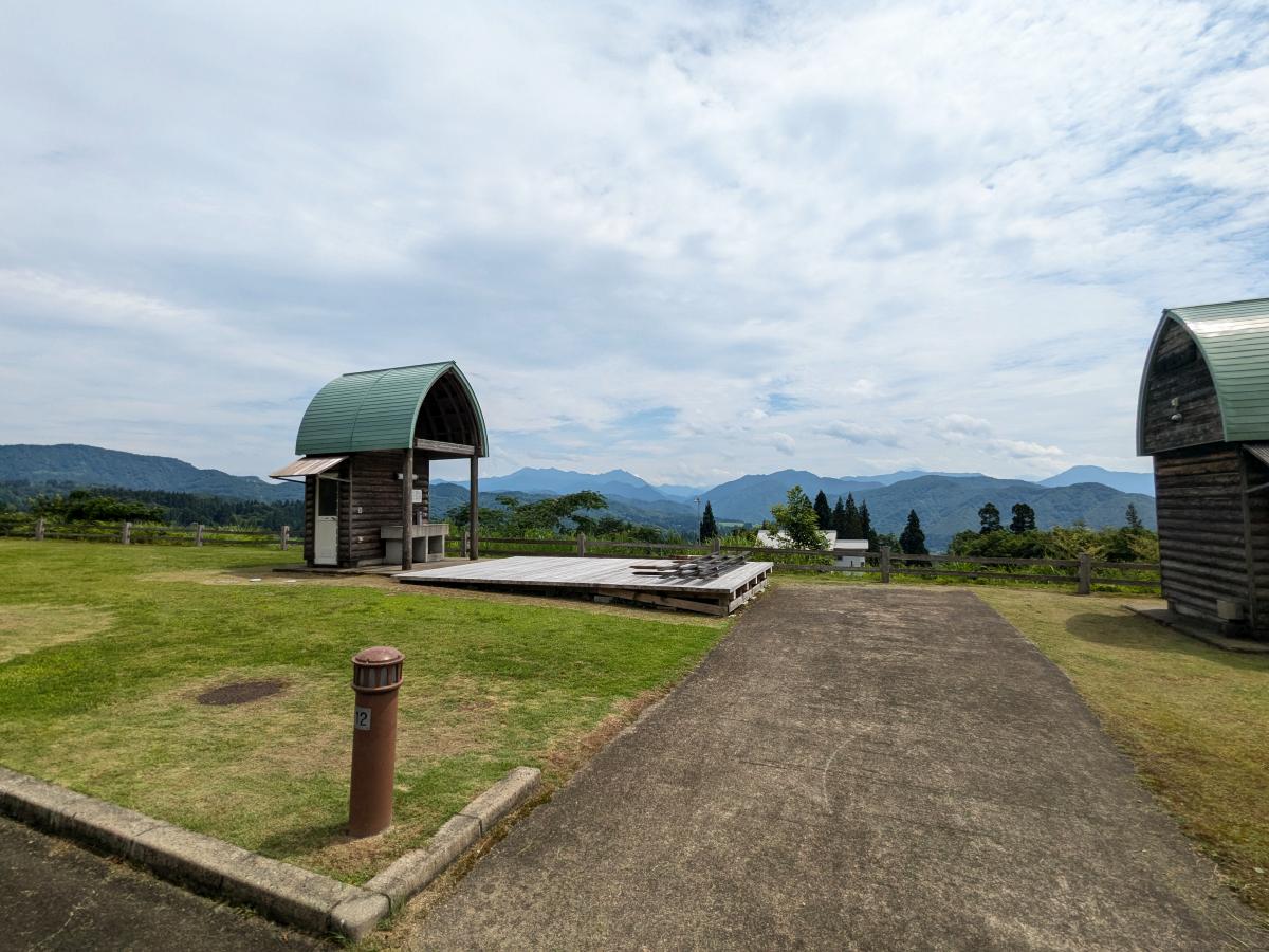 越後ハーブ香園入広瀬(新潟県魚沼市)の区画サイト